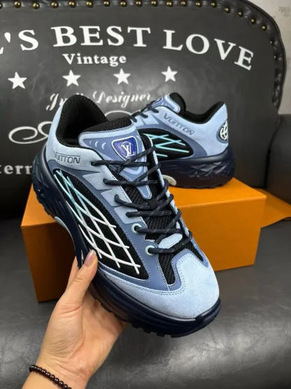 Louis Vuitton Discovery Lace-Up Sneaker Replica - Image 2